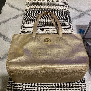 Michael kors gold purse